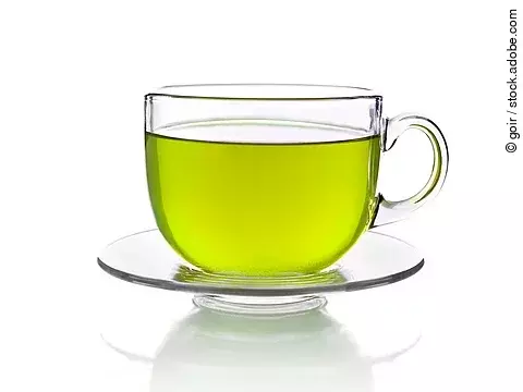Green tea cup