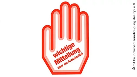 Zeichen für einen Rote Hand Brief