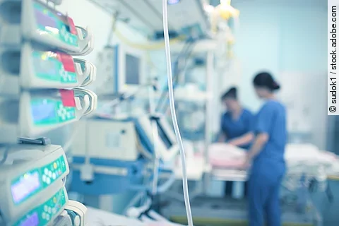 Working nurses in the CCU