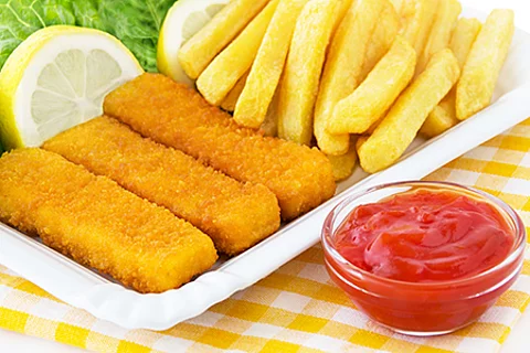 Fischstäbchen sind hochverarbeitete Lebensmittel: zuviel davon erhöht das Sterblichkeitsrisiko