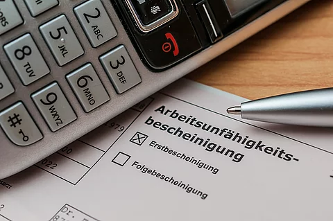 Krankenschein