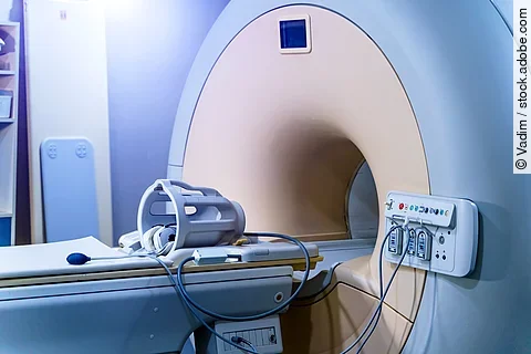 Medical CT or MRI or PET Scan standing in the modern hospital la